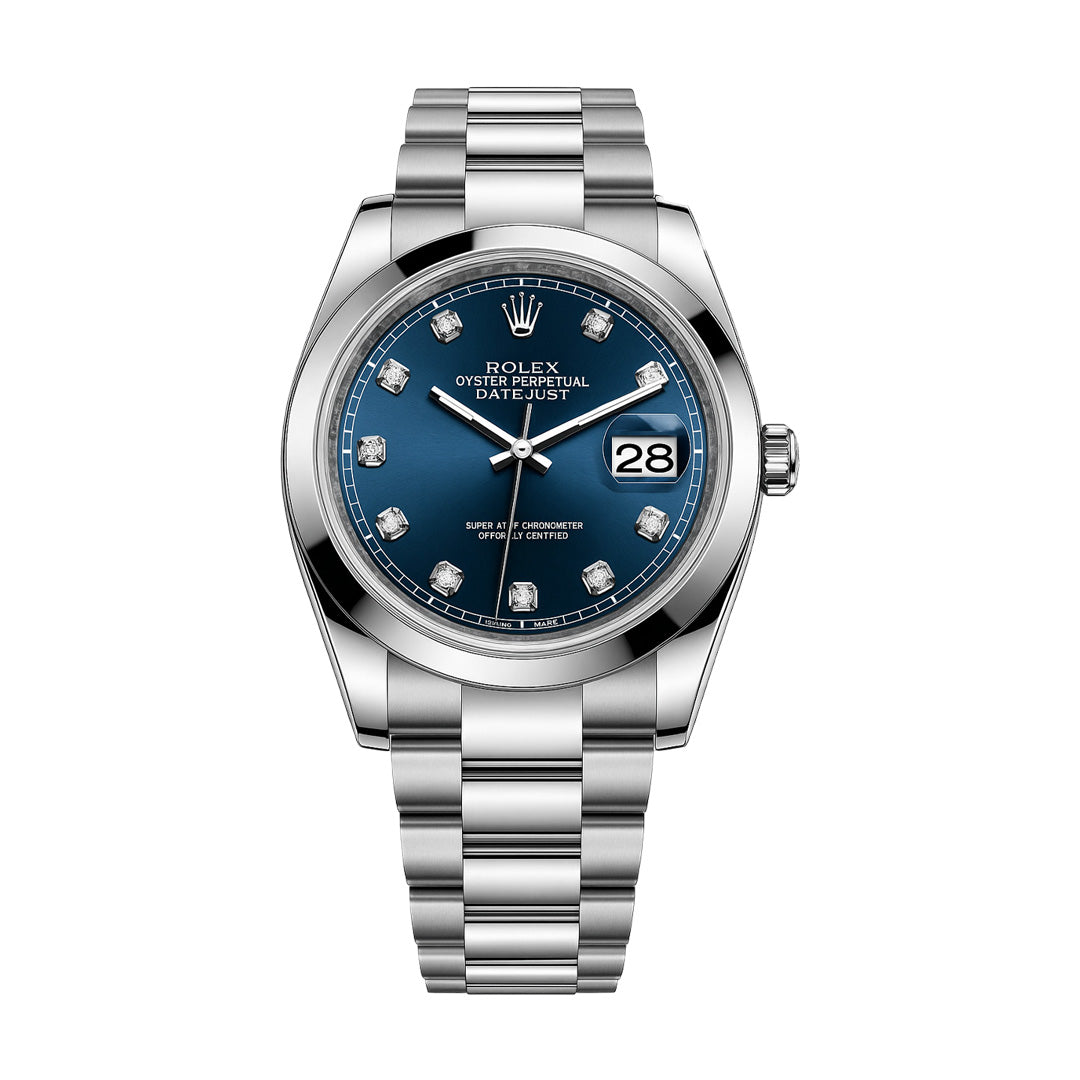 Rolex Date Just Blue Dial