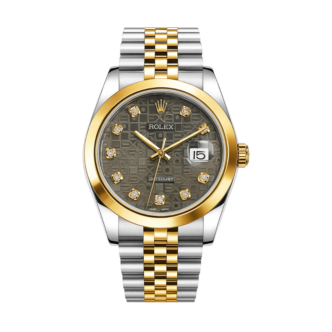 Rolex Date Just Gray Dial