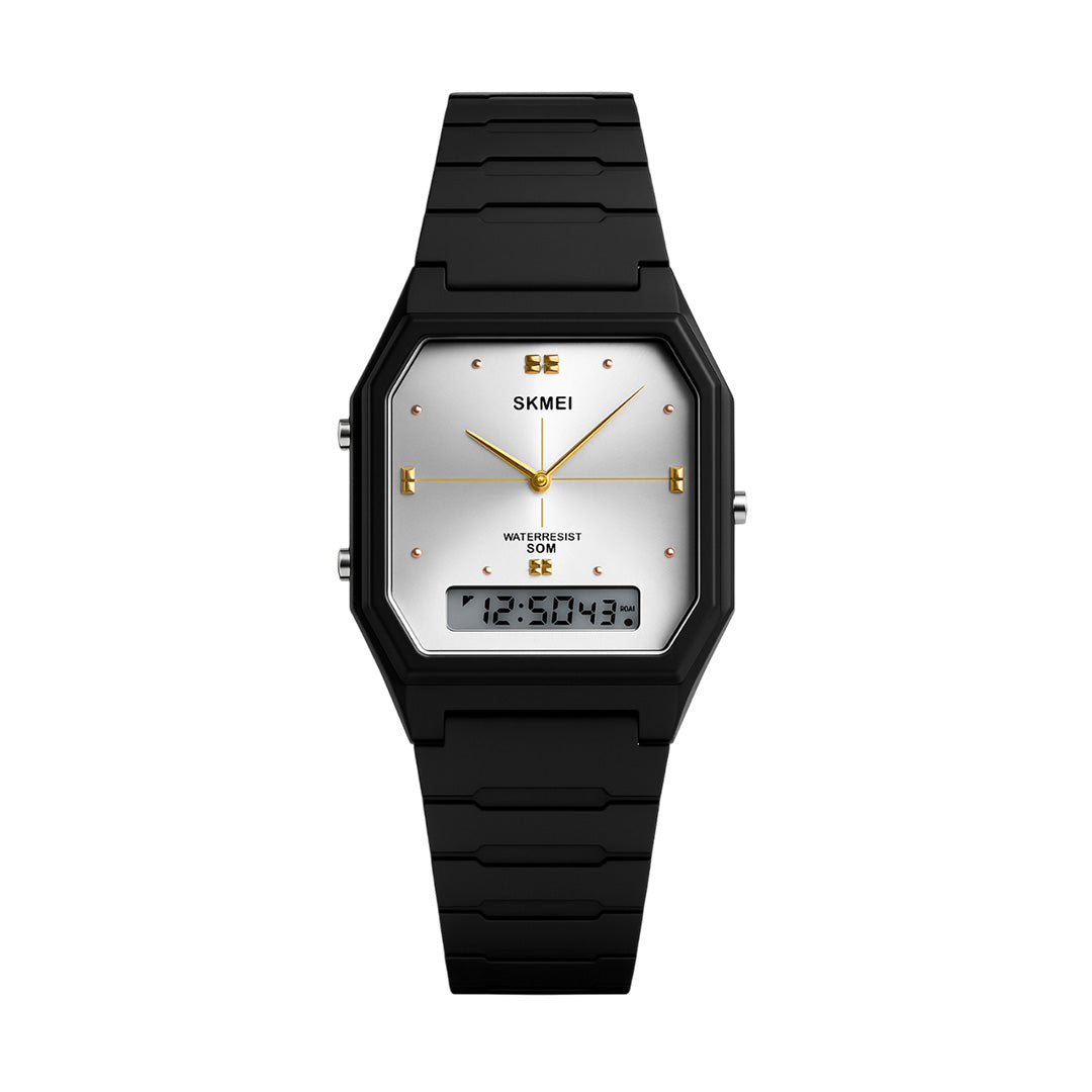 SKMEI Hybrid Luxury Watch – Black