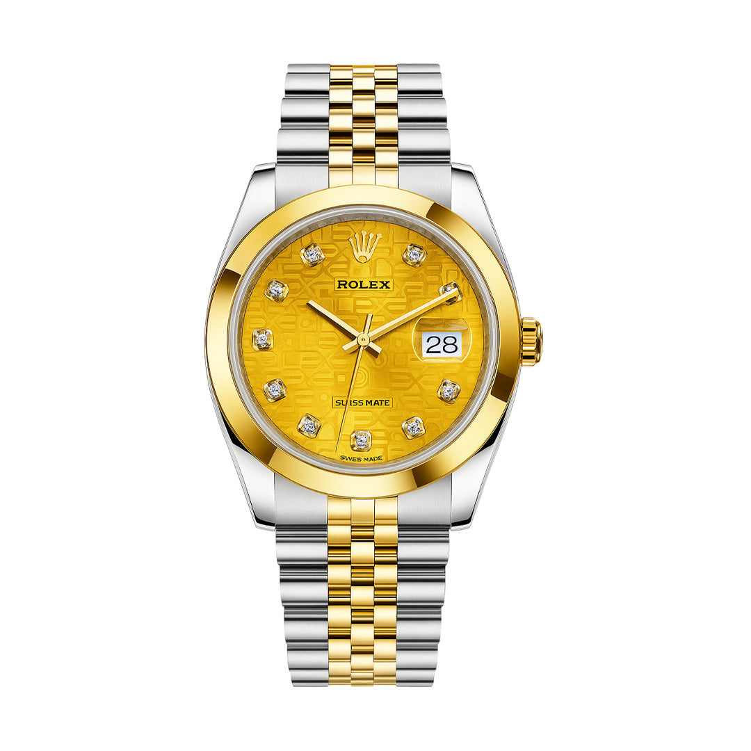Rolex Date Just Golden Dial